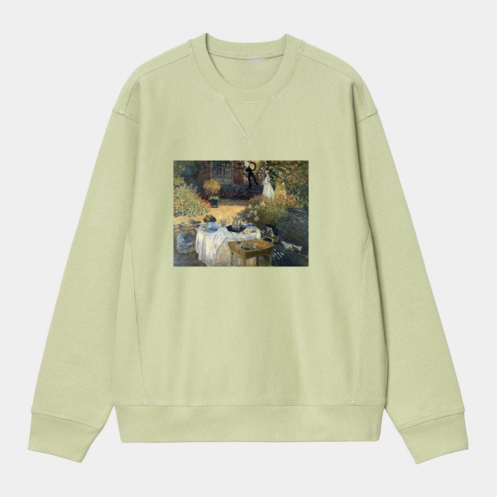 Sunlight and Shadows in the Garden Sweatshirt