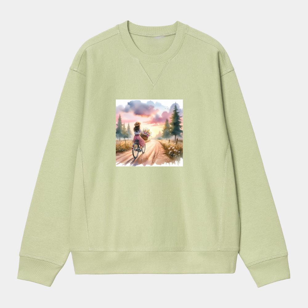 Sunset Bicycle Ride Sweatshirt