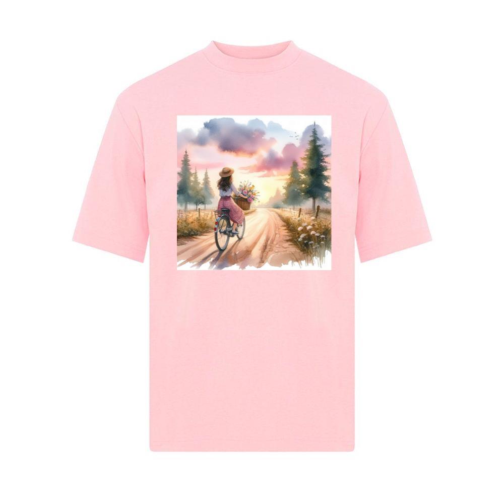 Sunset Bicycle Ride TShirts Oceancitylove