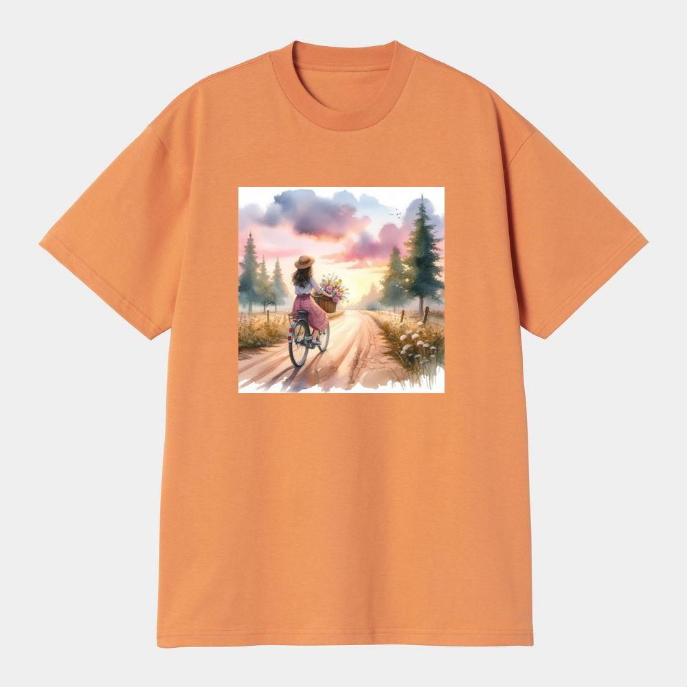 Sunset Bicycle Ride T-Shirts