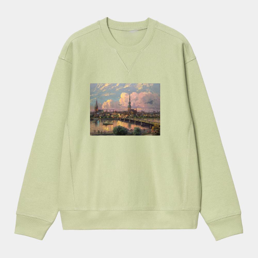 Sunset over Riga Sweatshirt