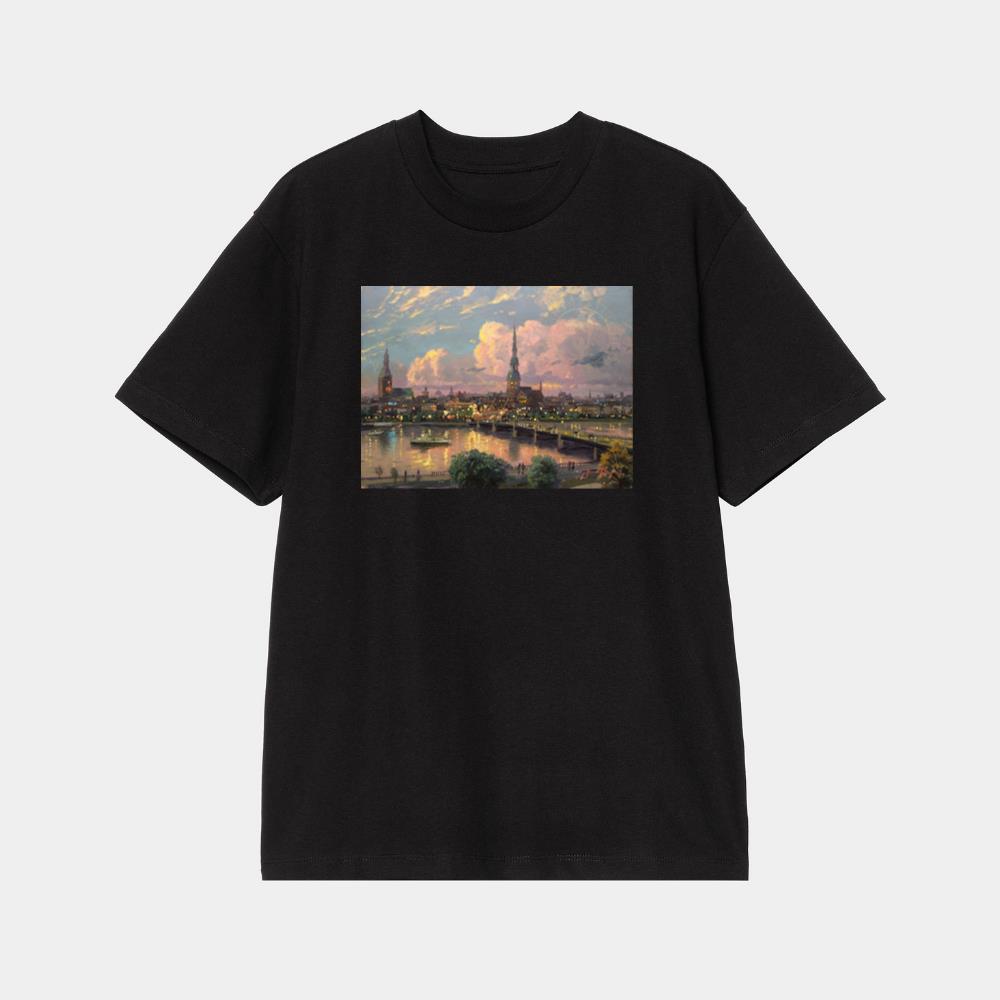 Sunset over Riga T-Shirt
