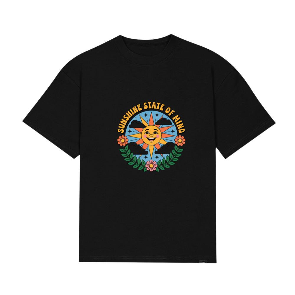 Sunshine State Of Mind Retro Graphic for Summer Positive Vibes T-Shirt
