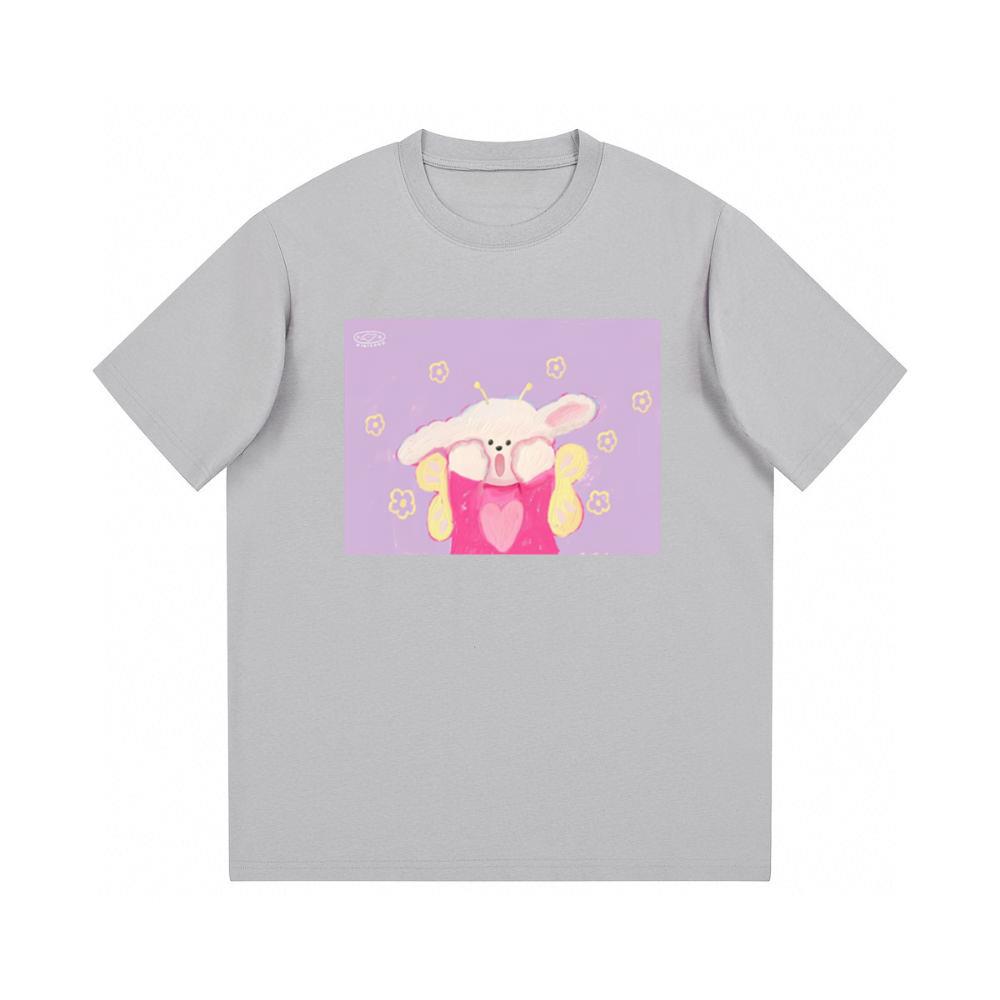 Surprised Butterfly Bunny TShirts Kulottee