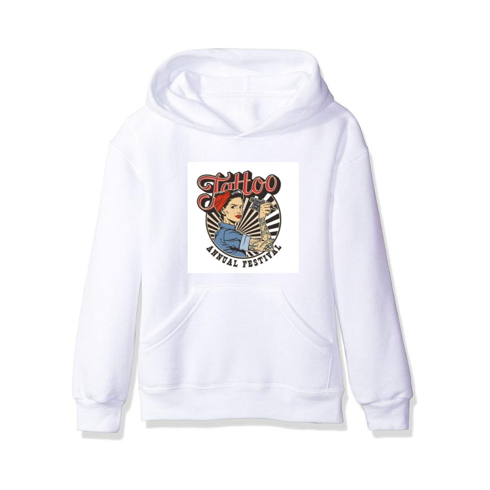 Tattoo Artist with Machine Graphic Hoodies