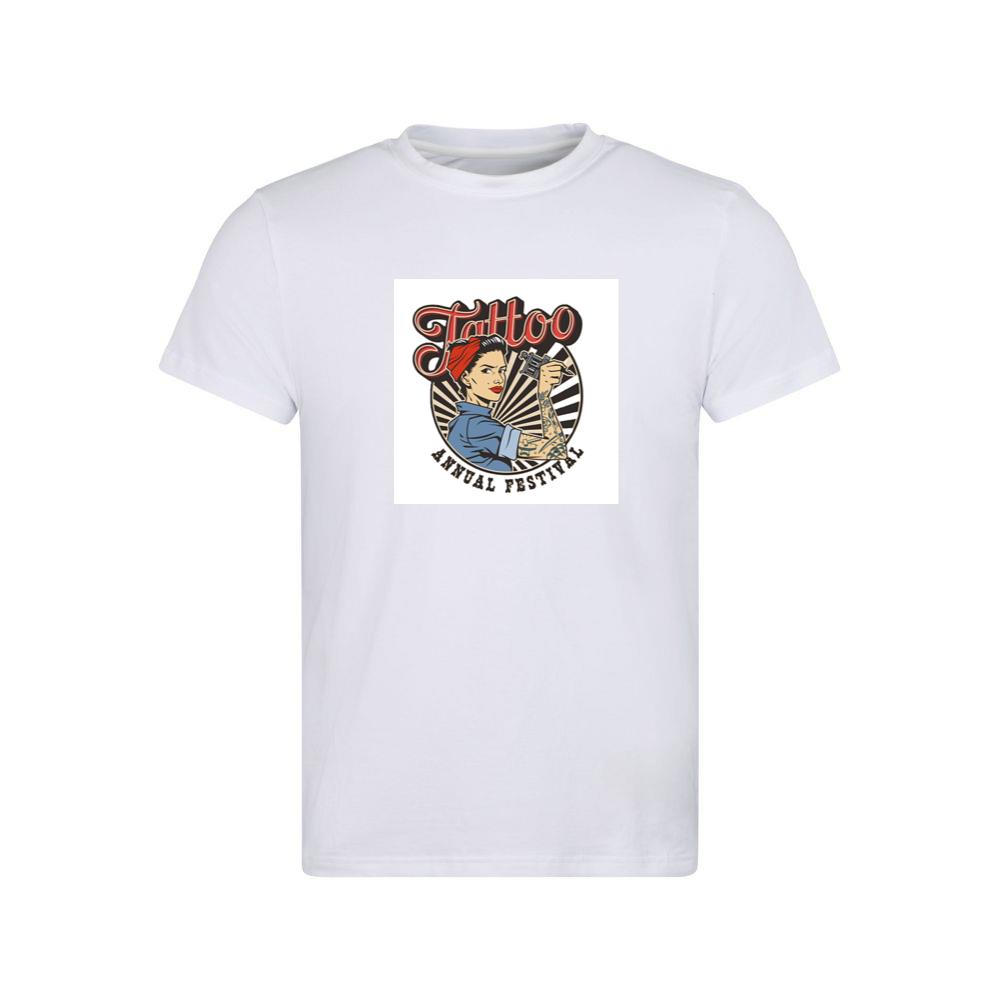 Tattoo Artist with Machine Graphic T-Shirts