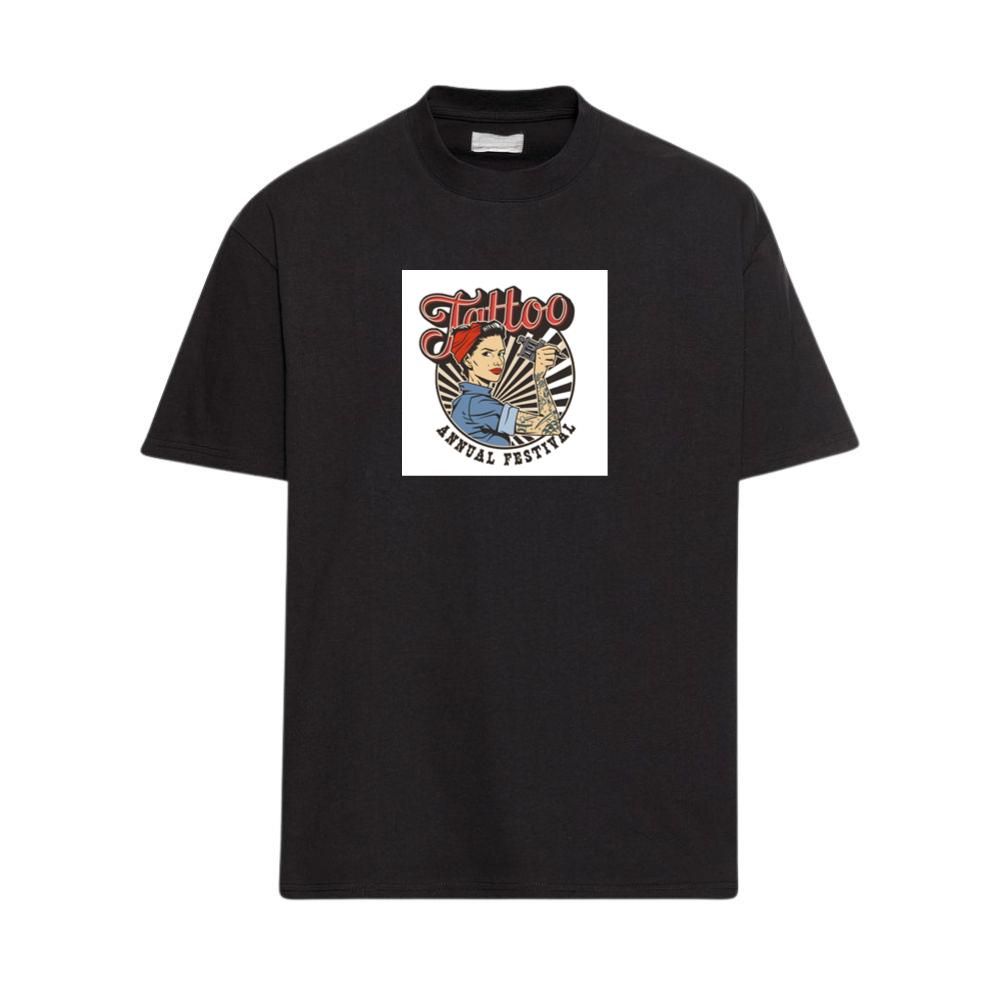 Tattoo Artist with Machine Graphic T-Shirts