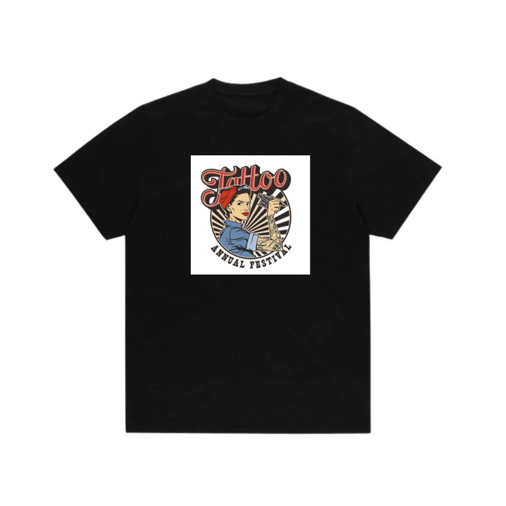 Tattoo Artist with Machine Graphic T-Shirts
