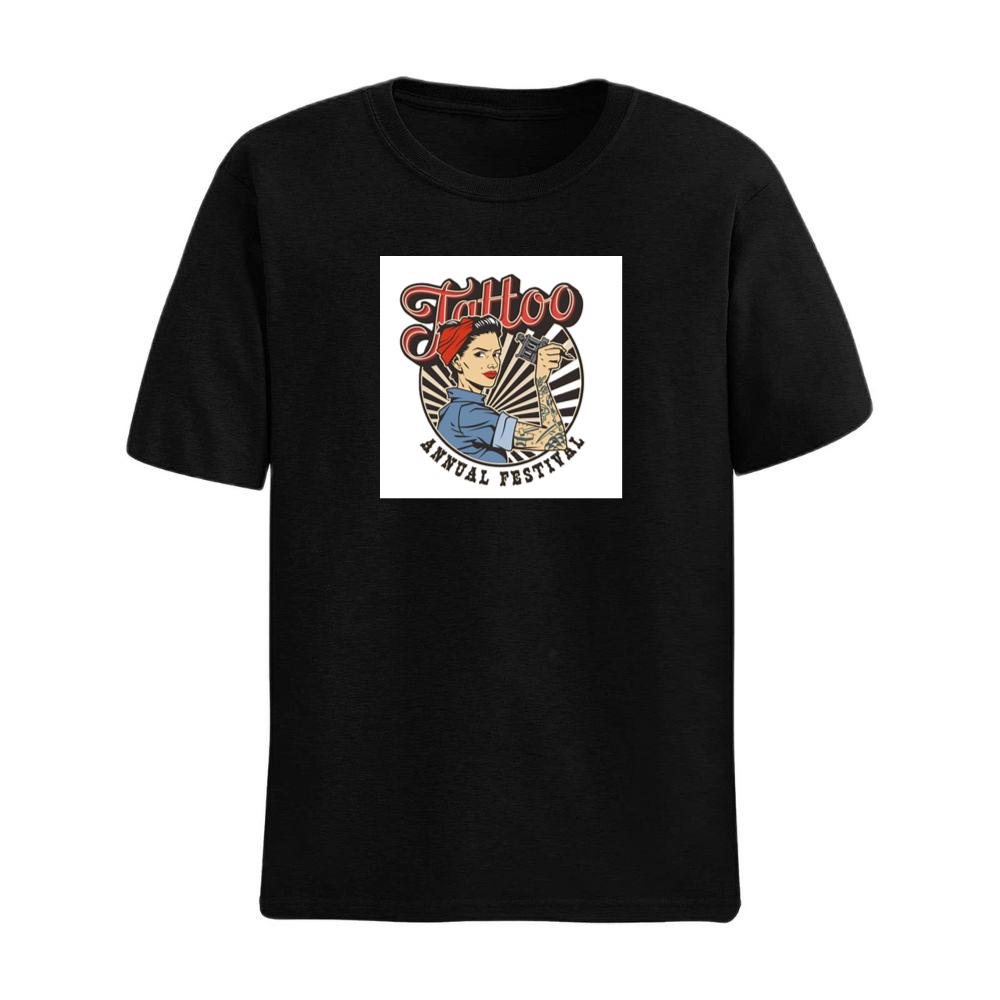Tattoo Artist with Machine Graphic T-Shirts