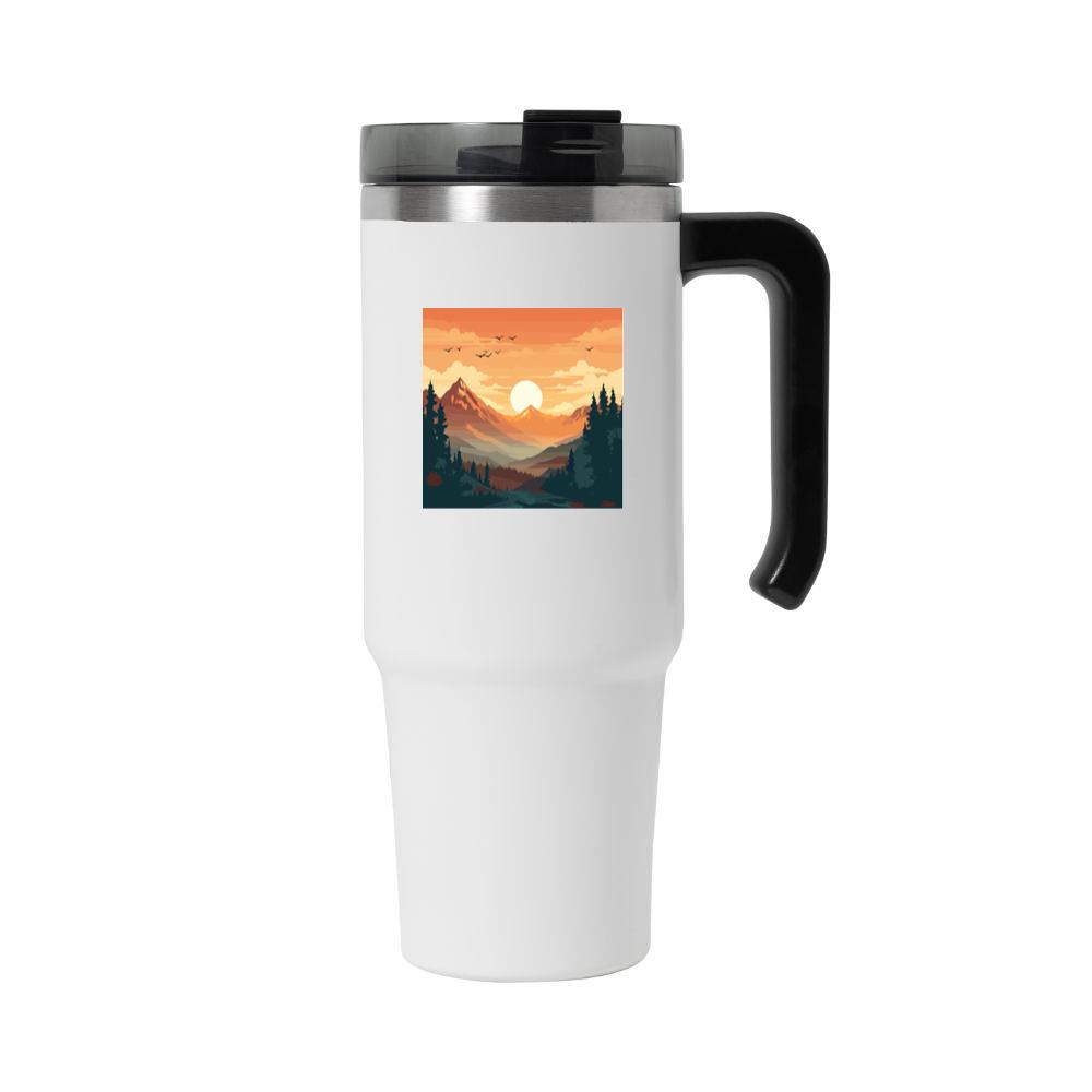 The Amber Ascent of the Alpine Aura Tumbler