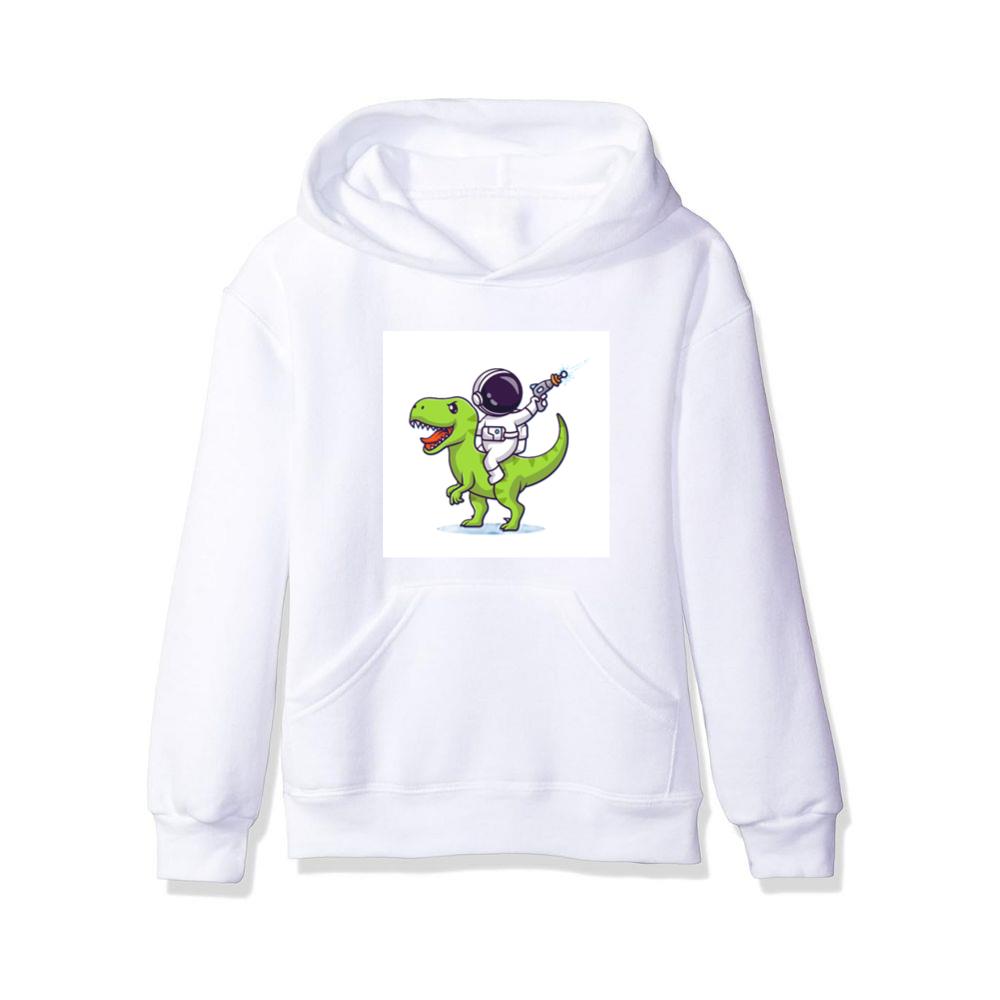 The Astro-Raptor's Cosmic Crusade Hoodies