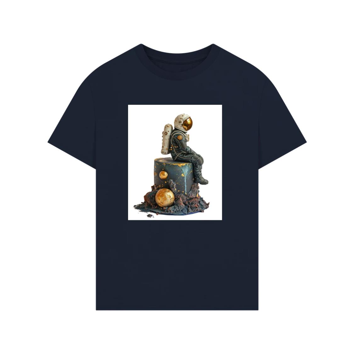 The Astronaut's Planetary Perch T-Shirt