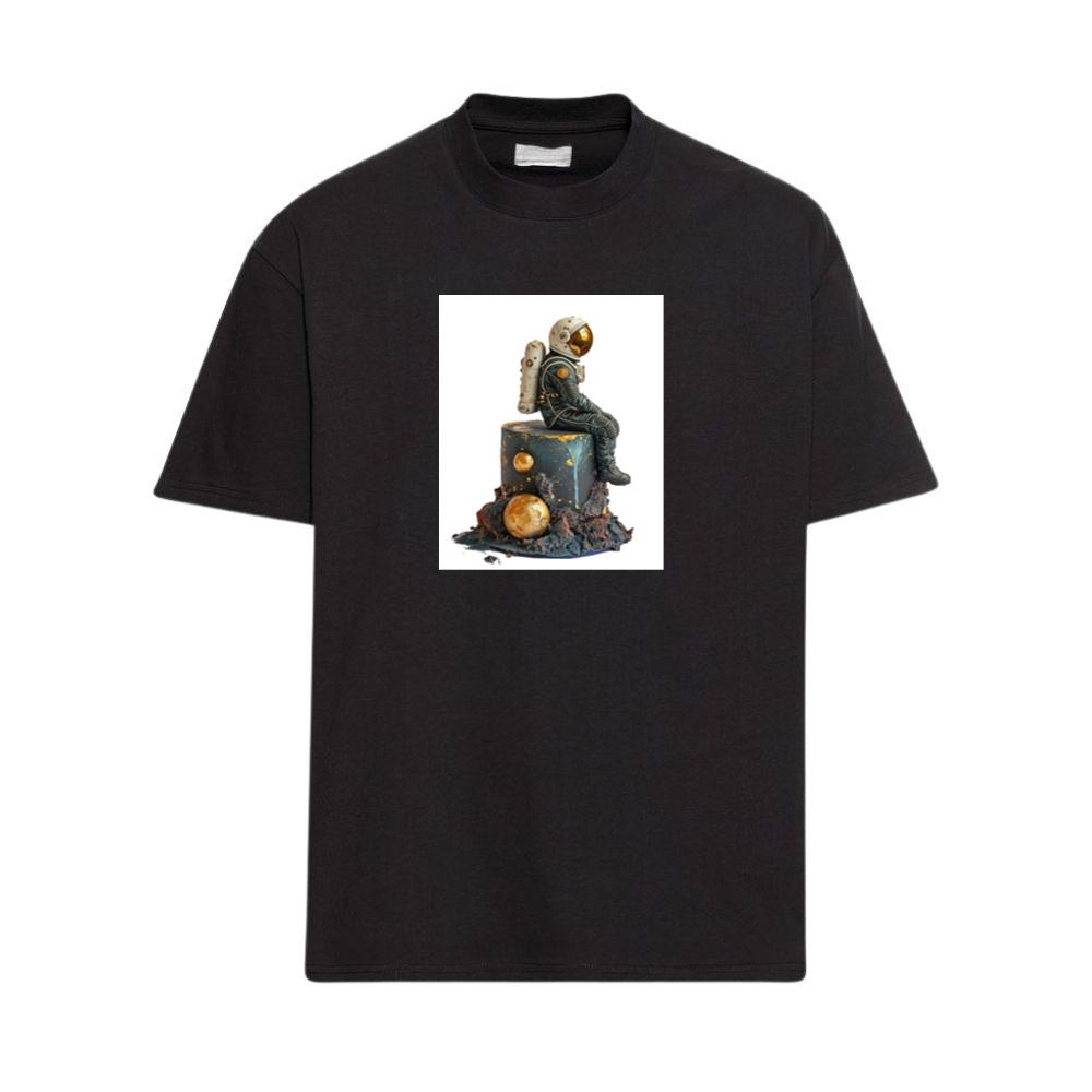 The Astronaut's Planetary Perch T-Shirts