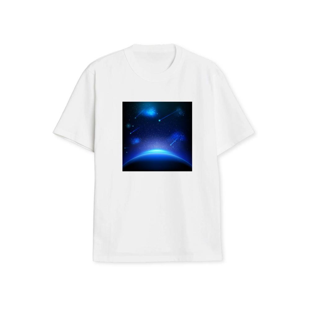 The Azure Abyss and the Astral Arcs T-Shirts