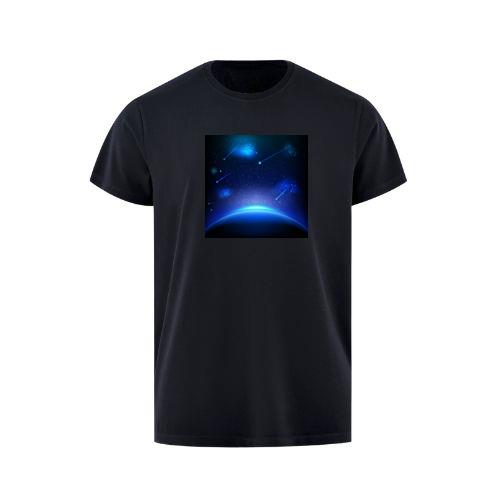 The Azure Abyss and the Astral Arcs T-Shirts