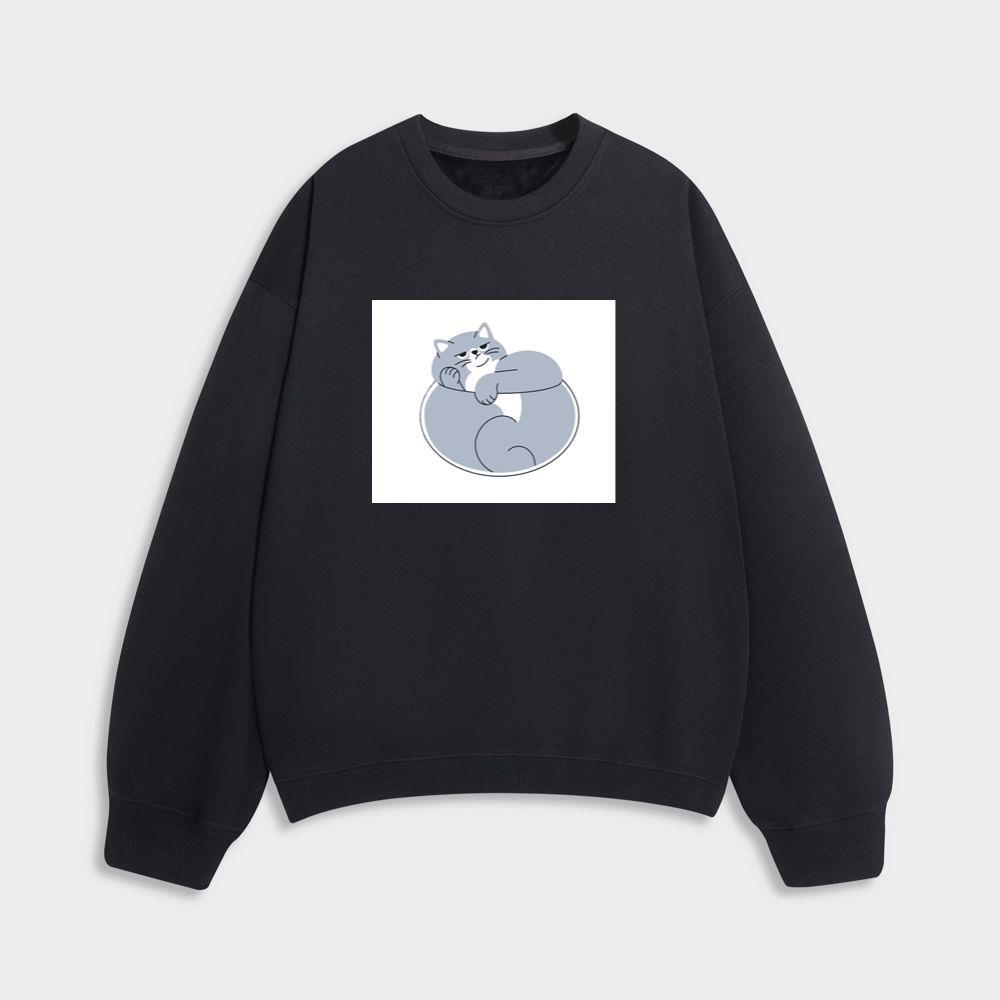 The Cat's Circular World Sweatshirt