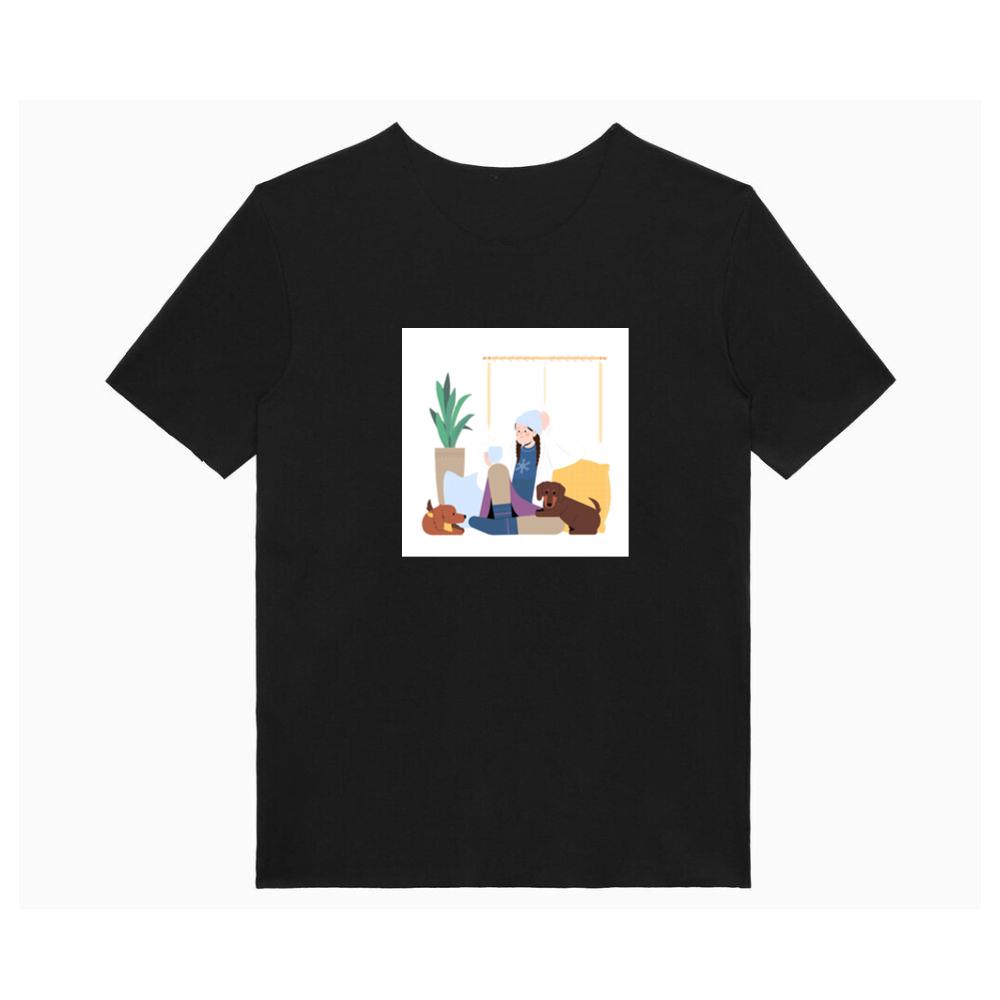 The Comforts of Winter Indoors T-Shirts