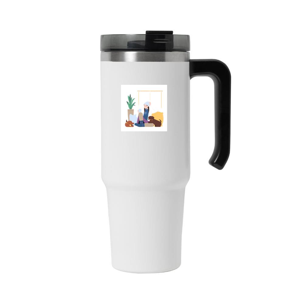 The Comforts of Winter Indoors Tumbler