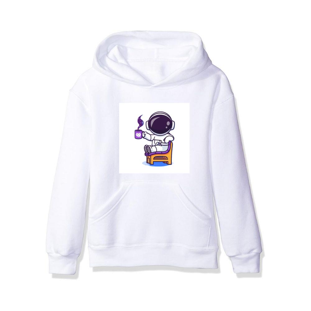 The Cosmic Caffeine Connoisseur's Contemplative Calm Hoodies