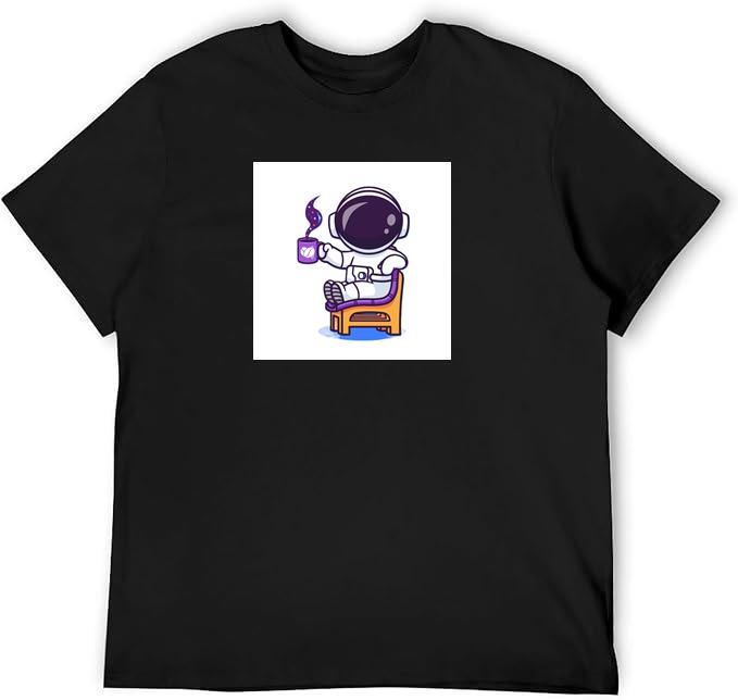 The Cosmic Caffeine Connoisseur's Contemplative Calm T-Shirts