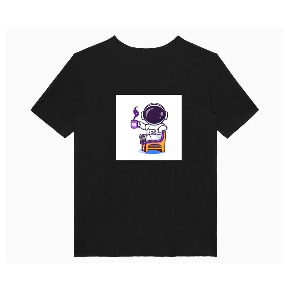 The Cosmic Caffeine Connoisseur's Contemplative Calm T-Shirts