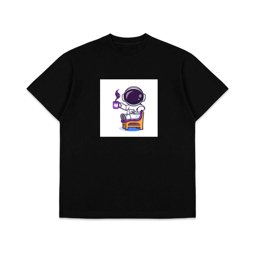 The Cosmic Caffeine Connoisseur's Contemplative Calm T-Shirts