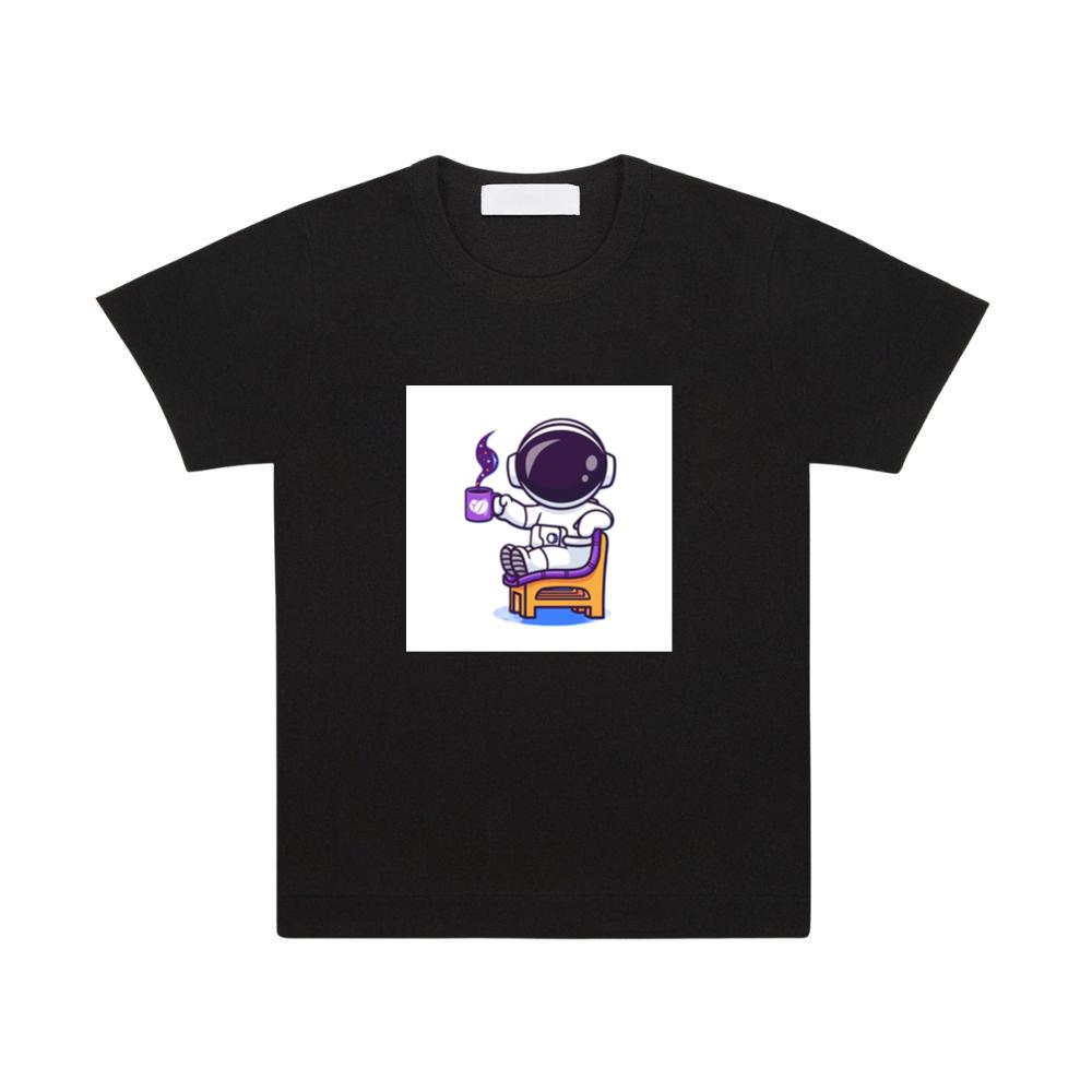 The Cosmic Caffeine Connoisseur's Contemplative Calm T-Shirts