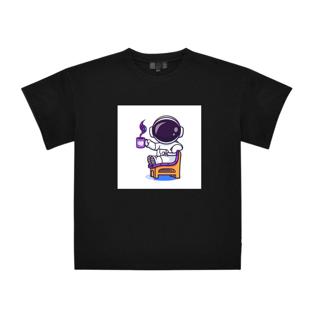 The Cosmic Caffeine Connoisseur's Contemplative Calm T-Shirts