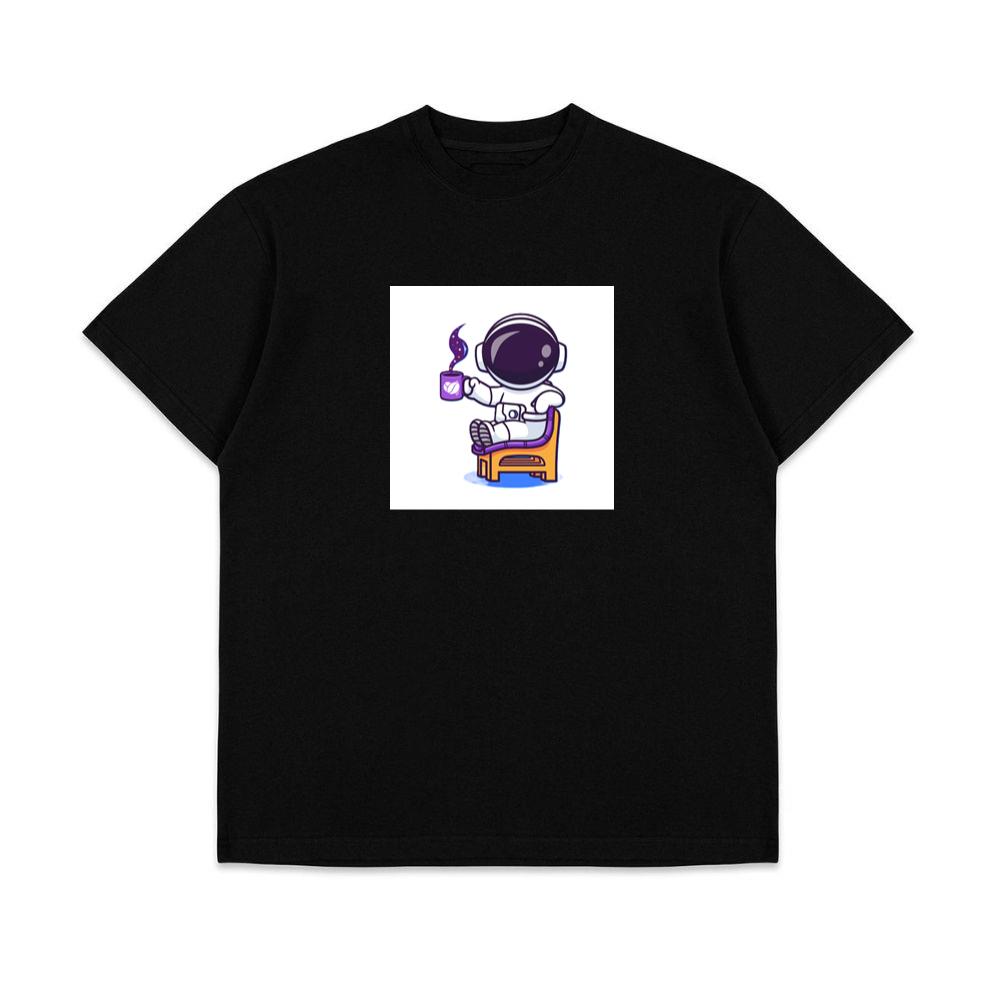 The Cosmic Caffeine Connoisseur's Contemplative Calm T-Shirts