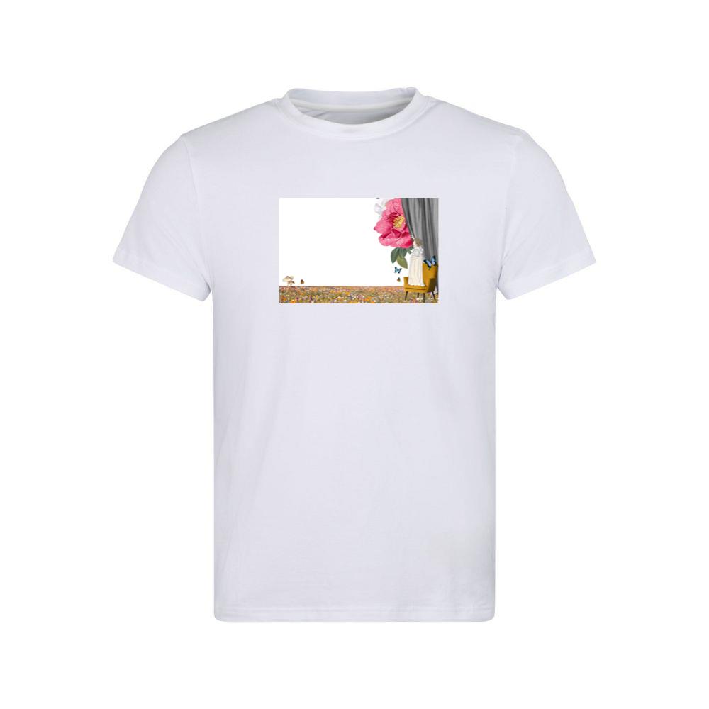 The Curtain to a Flower Field T-Shirts