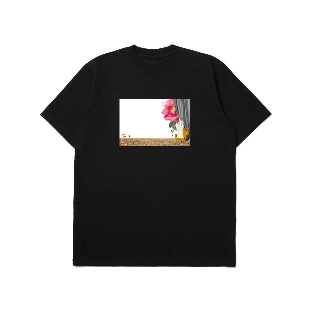 The Curtain to a Flower Field T-Shirts