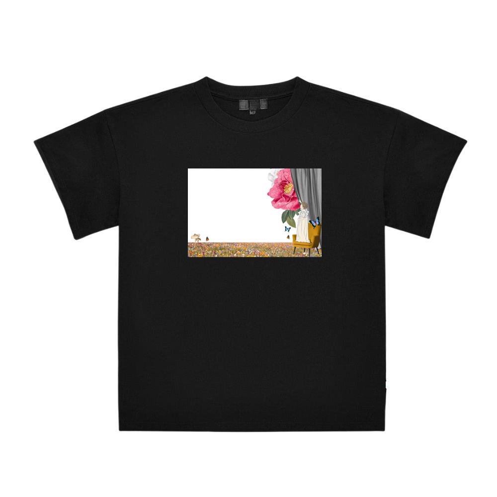 The Curtain to a Flower Field T-Shirts