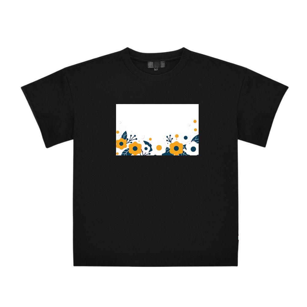 The Dark Leaf and Sunny Bloom Border T-Shirts