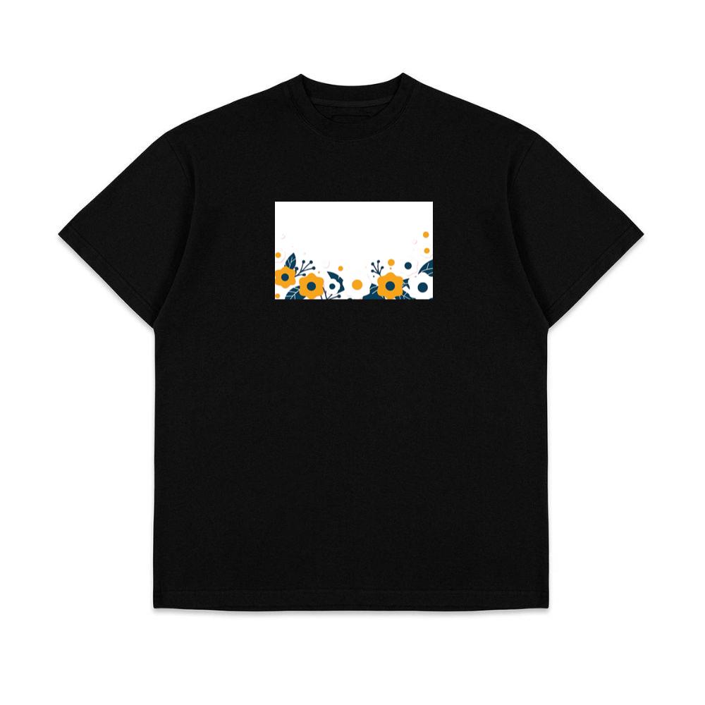 The Dark Leaf and Sunny Bloom Border T-Shirts