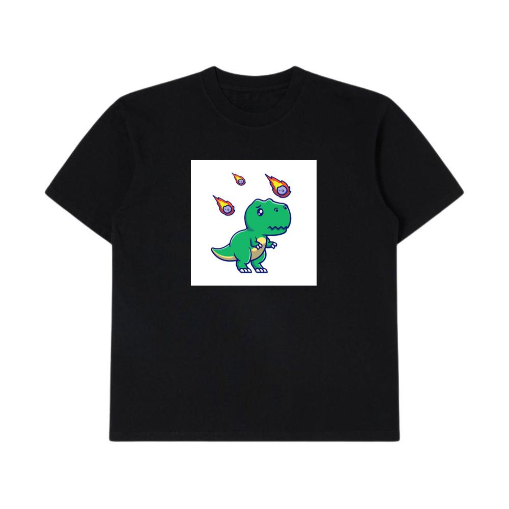 The Dino's Dolorous Descent T-Shirts