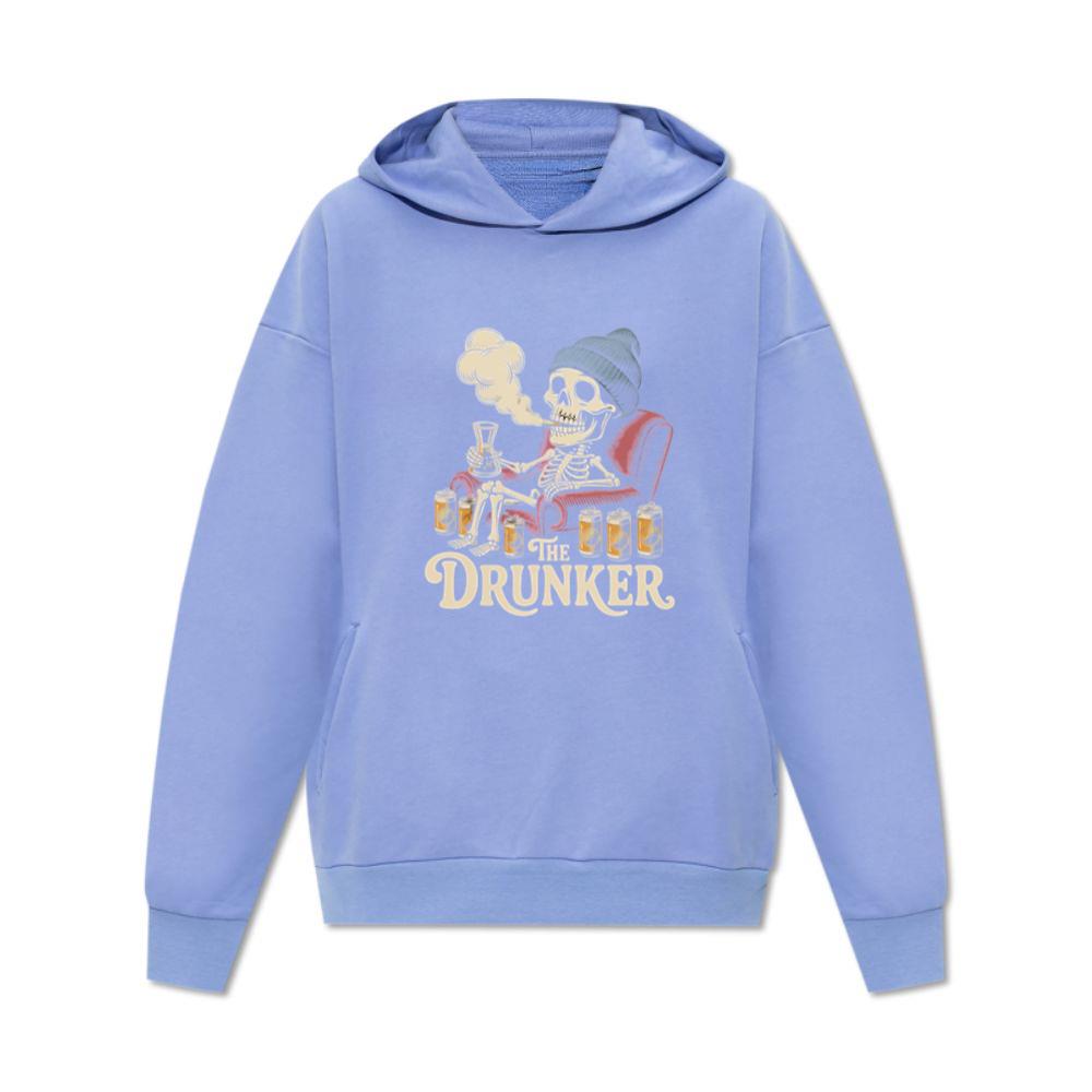 The Drunker Skeleton Beer Mug Design Hoodie