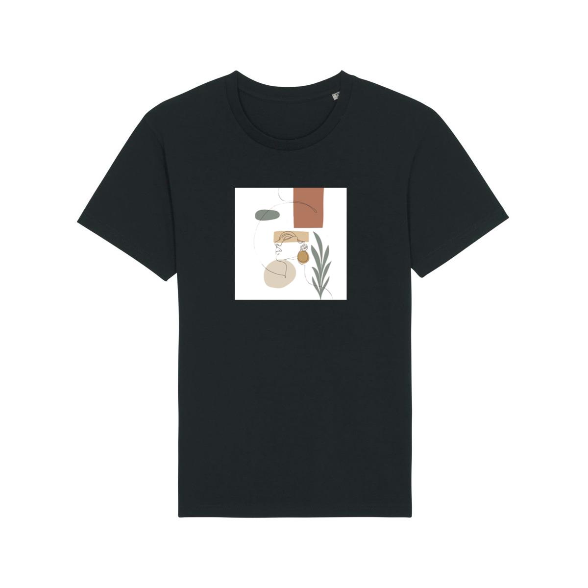 The Face in Earth and Line T-Shirts