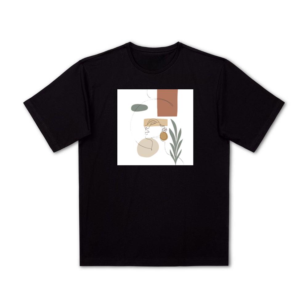 The Face in Earth and Line T-Shirts