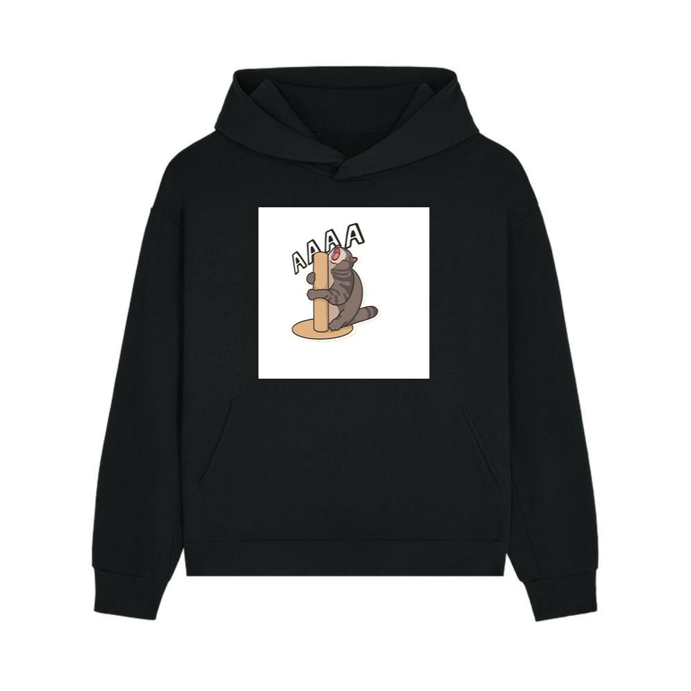 The Feline Frustration of Furiously Frantic Friction Hoodie