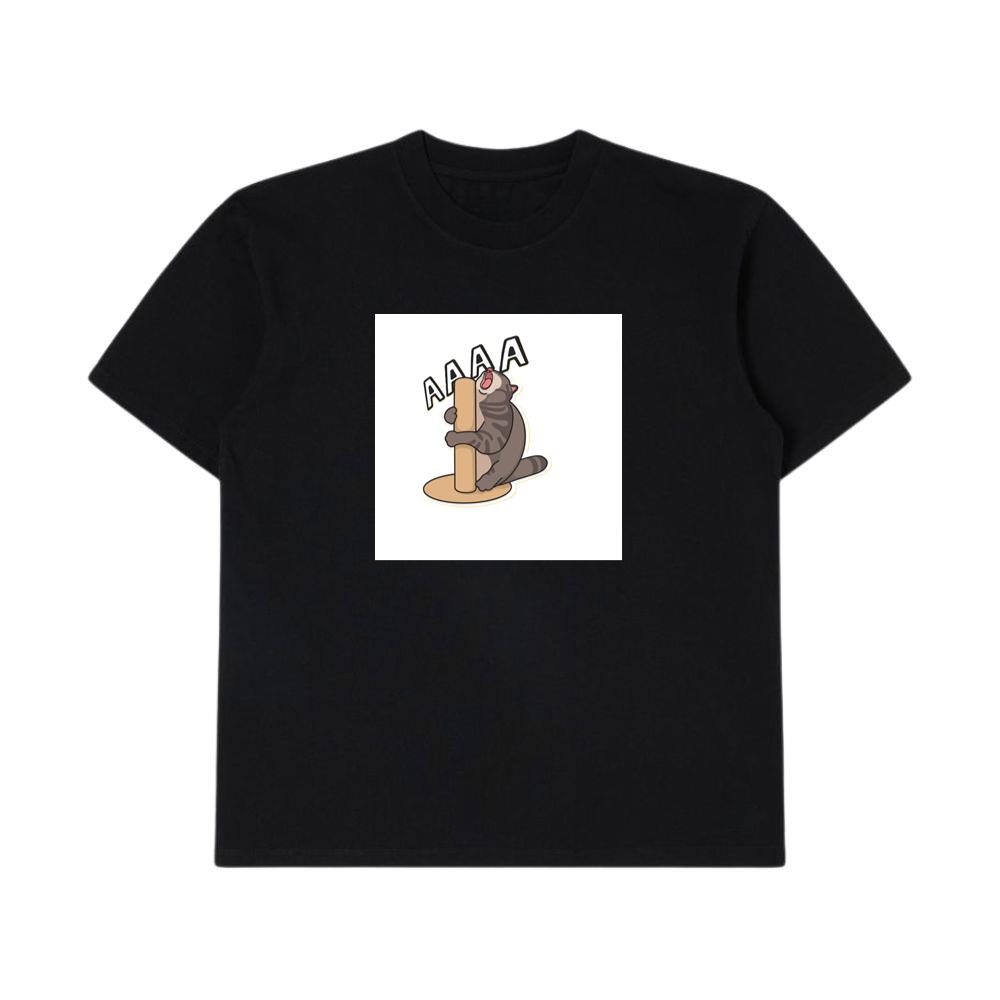 The Feline Frustration of Furiously Frantic Friction T-Shirts