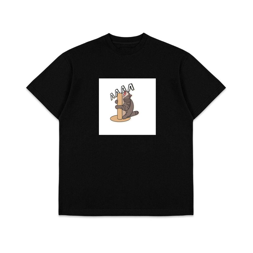 The Feline Frustration of Furiously Frantic Friction T-Shirts