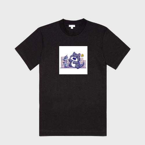 The Feline Fury of the Falling Facades T-Shirts