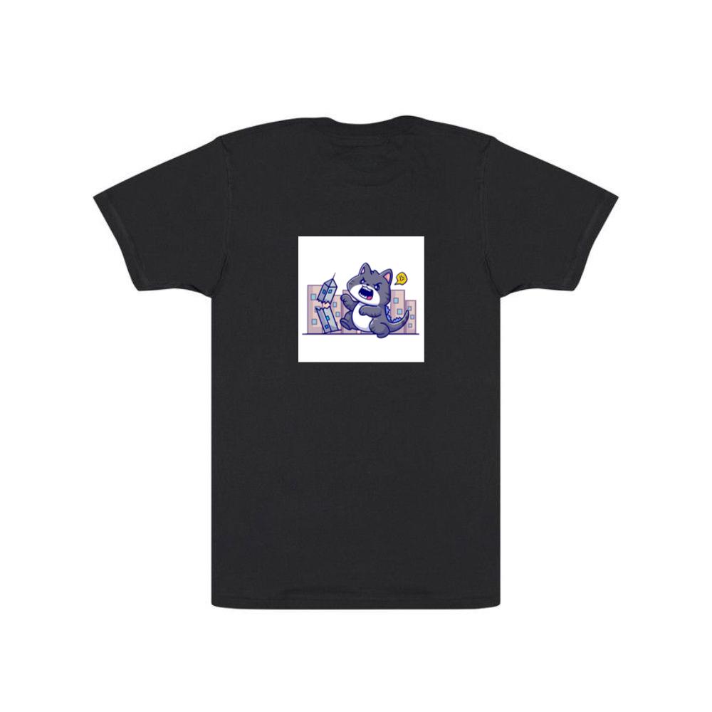 The Feline Fury of the Falling Facades T-Shirts