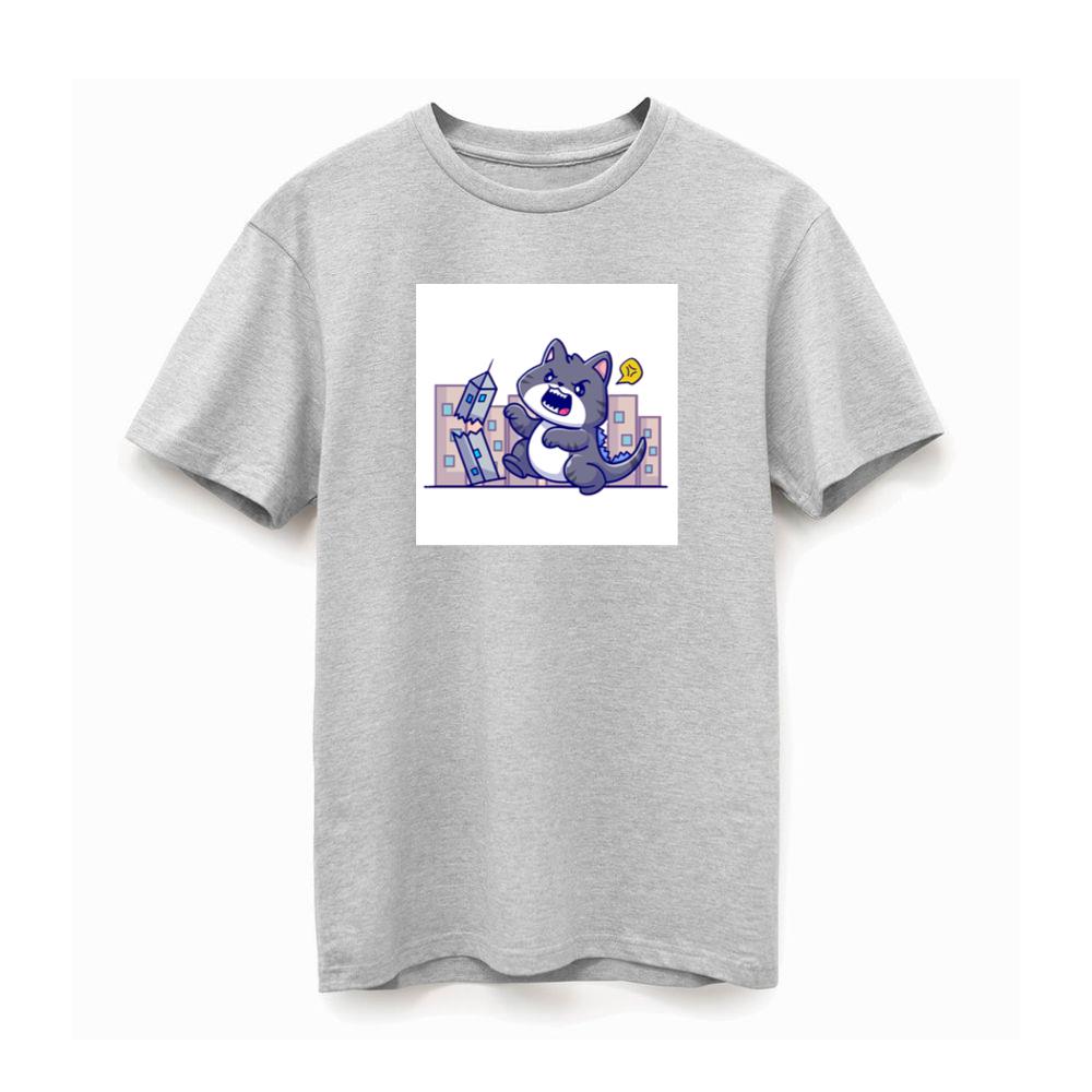 The Feline Fury of the Falling Facades TShirts Yuyishop