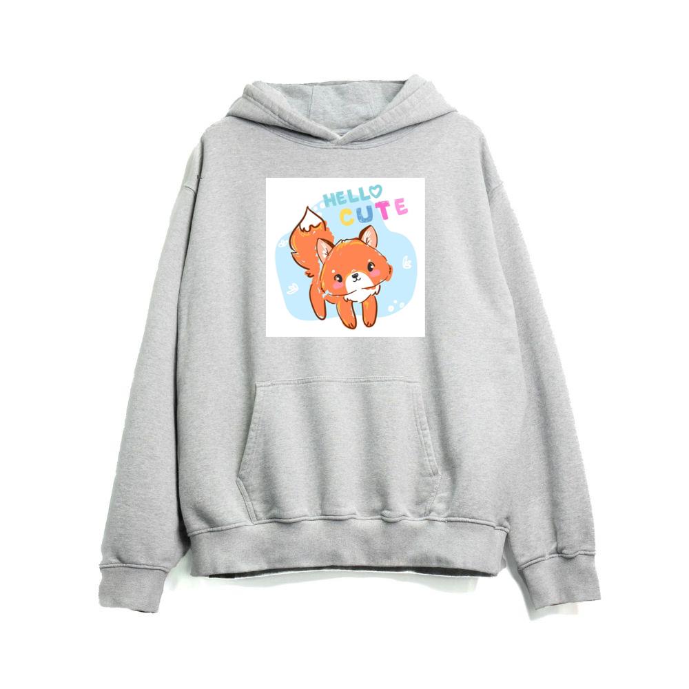The Fox's Cute Greeting Hoodies