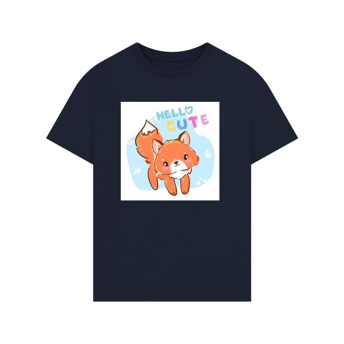 The Fox's Cute Greeting T-Shirt