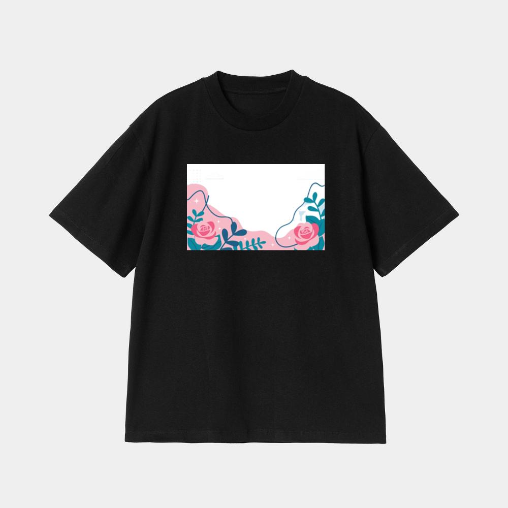 The Geometric Grace of Rose Petals T-Shirt
