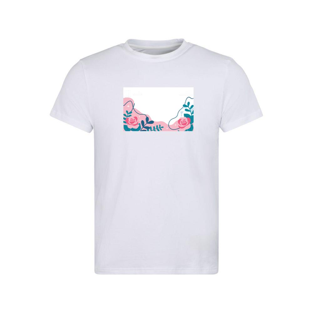 The Geometric Grace of Rose Petals T-Shirts