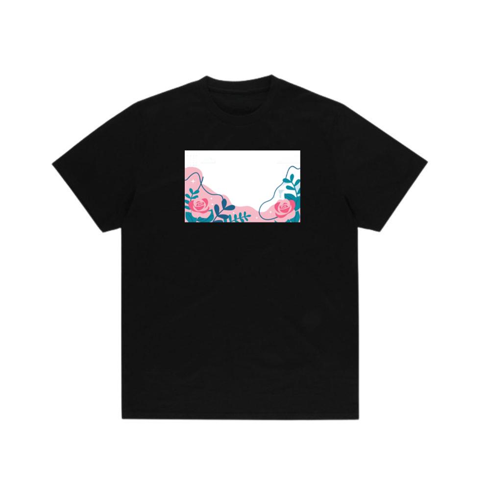 The Geometric Grace of Rose Petals T-Shirts