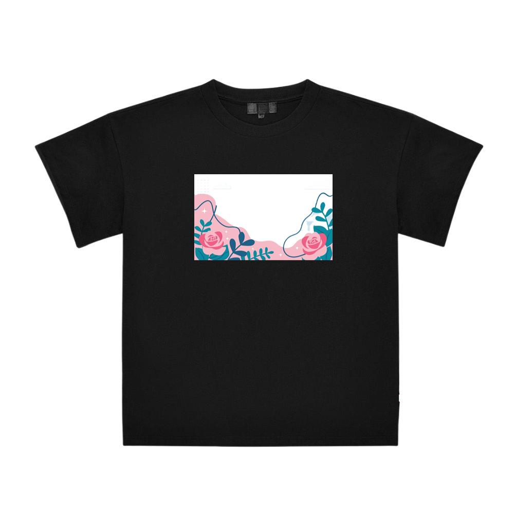 The Geometric Grace of Rose Petals T-Shirts